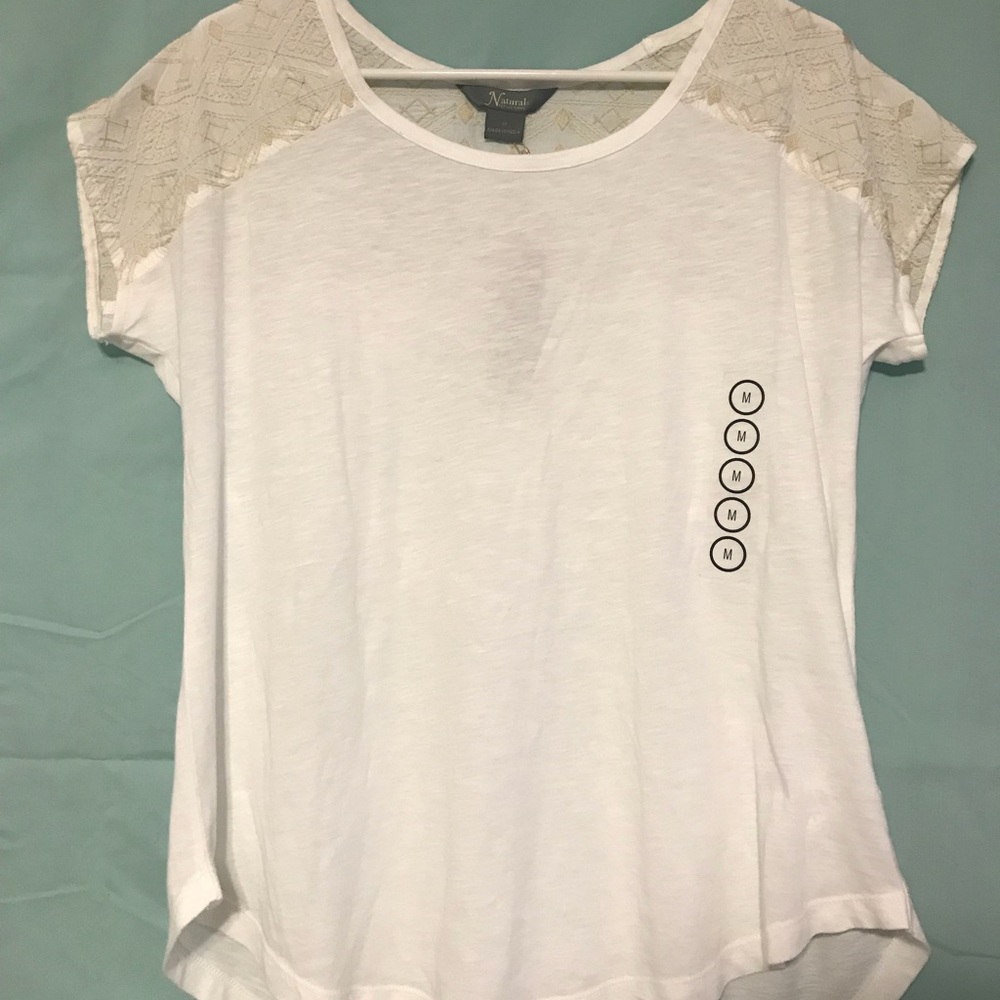 Natural Reflections Embroidered T-Shirt